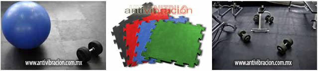 pisos para gimnasio ANTIVIBRACION